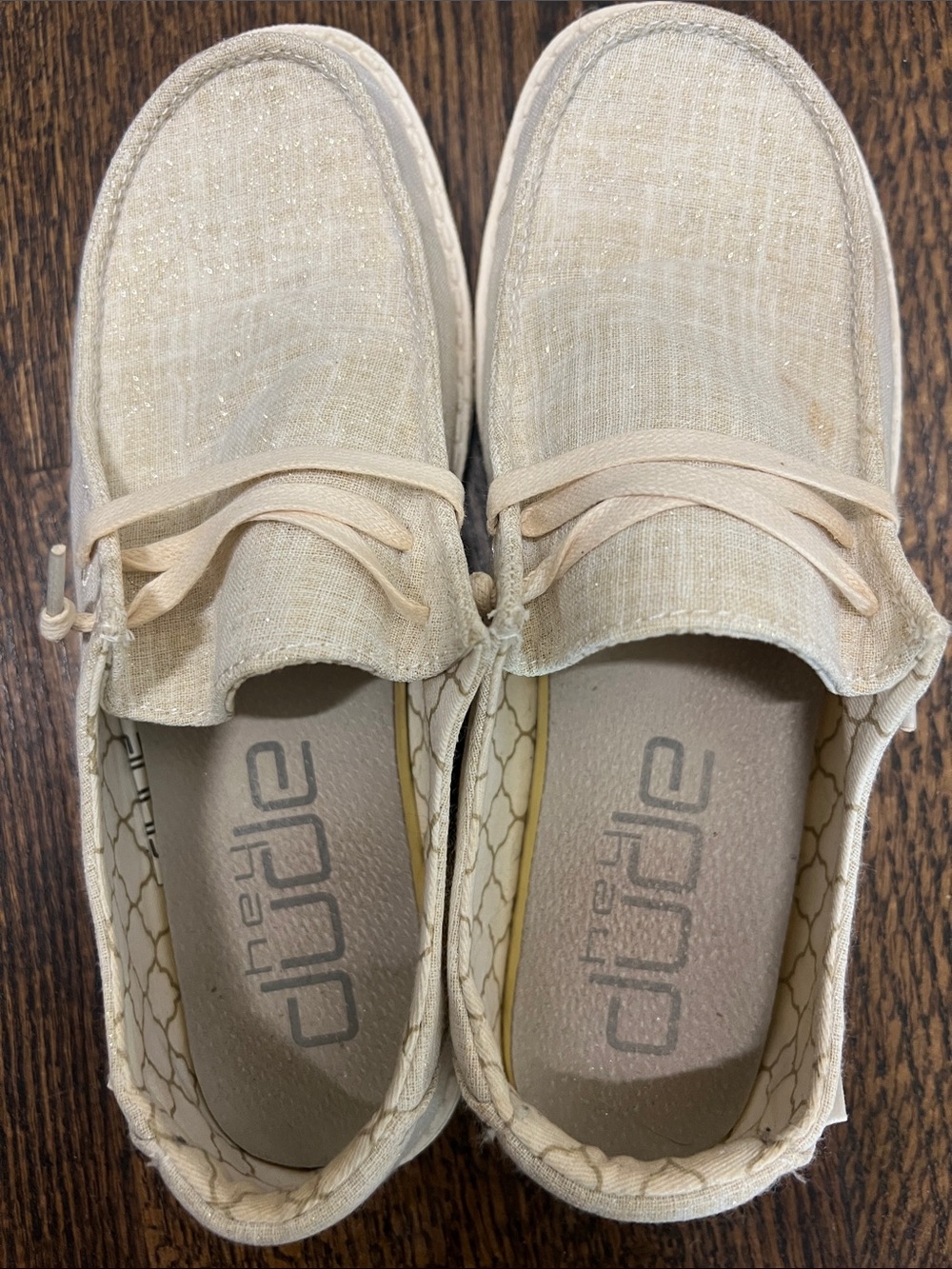 Hey Dude Slip-On Casual Shoes - Light Beige - Picture 2 of 9
